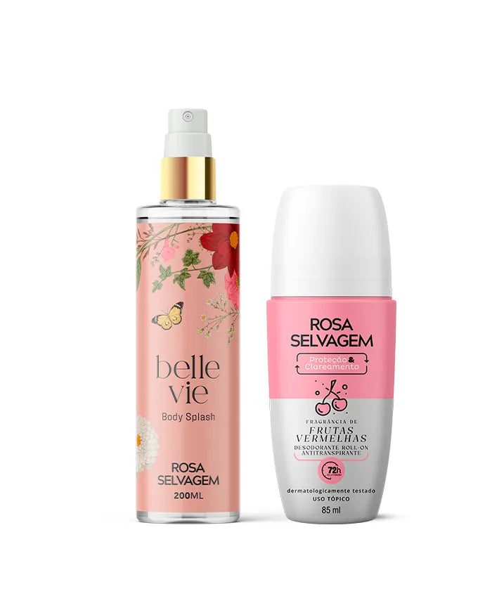 Kit Belle Vie + Desodorante Frutas Vermelhas