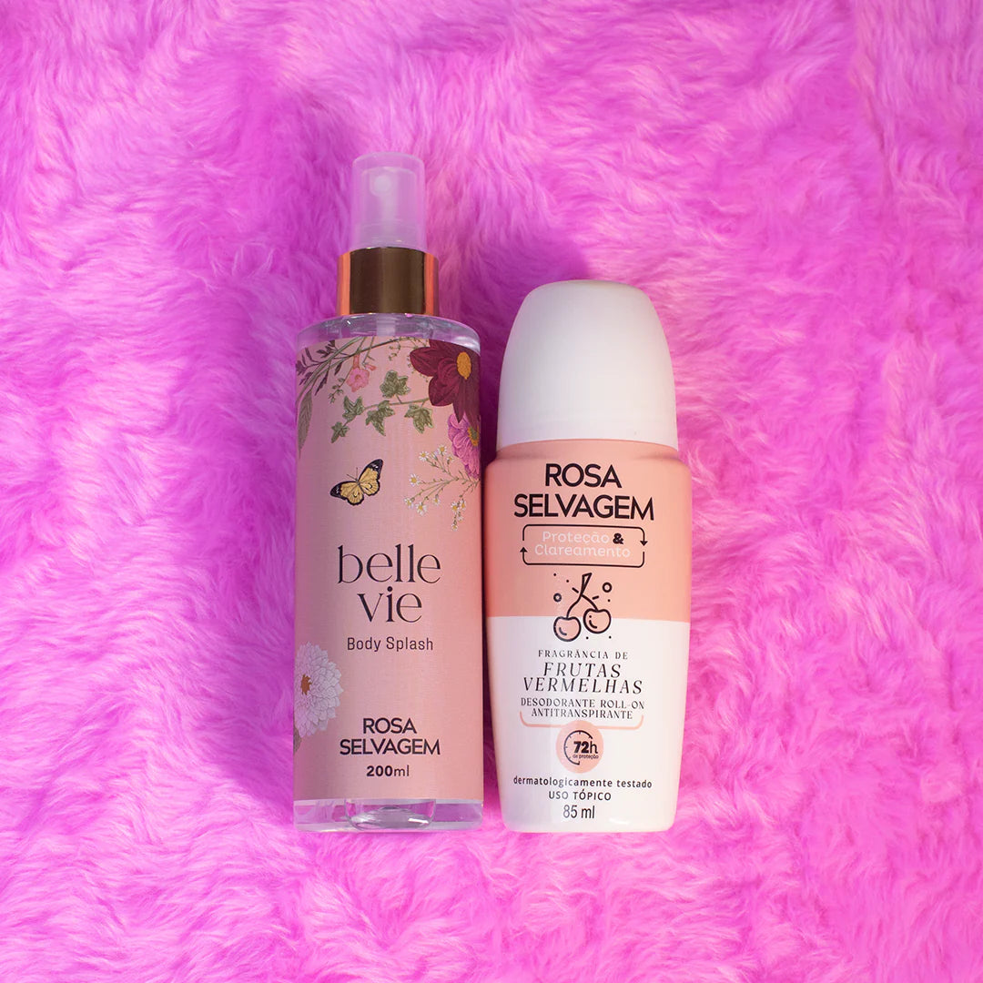 Kit Belle Vie + Desodorante Frutas Vermelhas