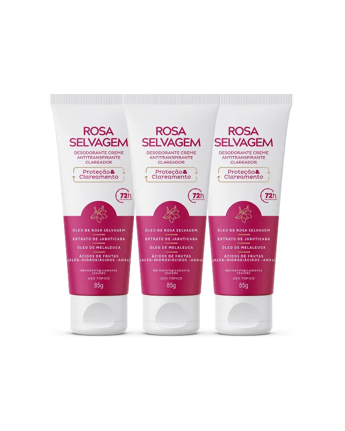 Desodorante Creme Clareador - 3 unids.