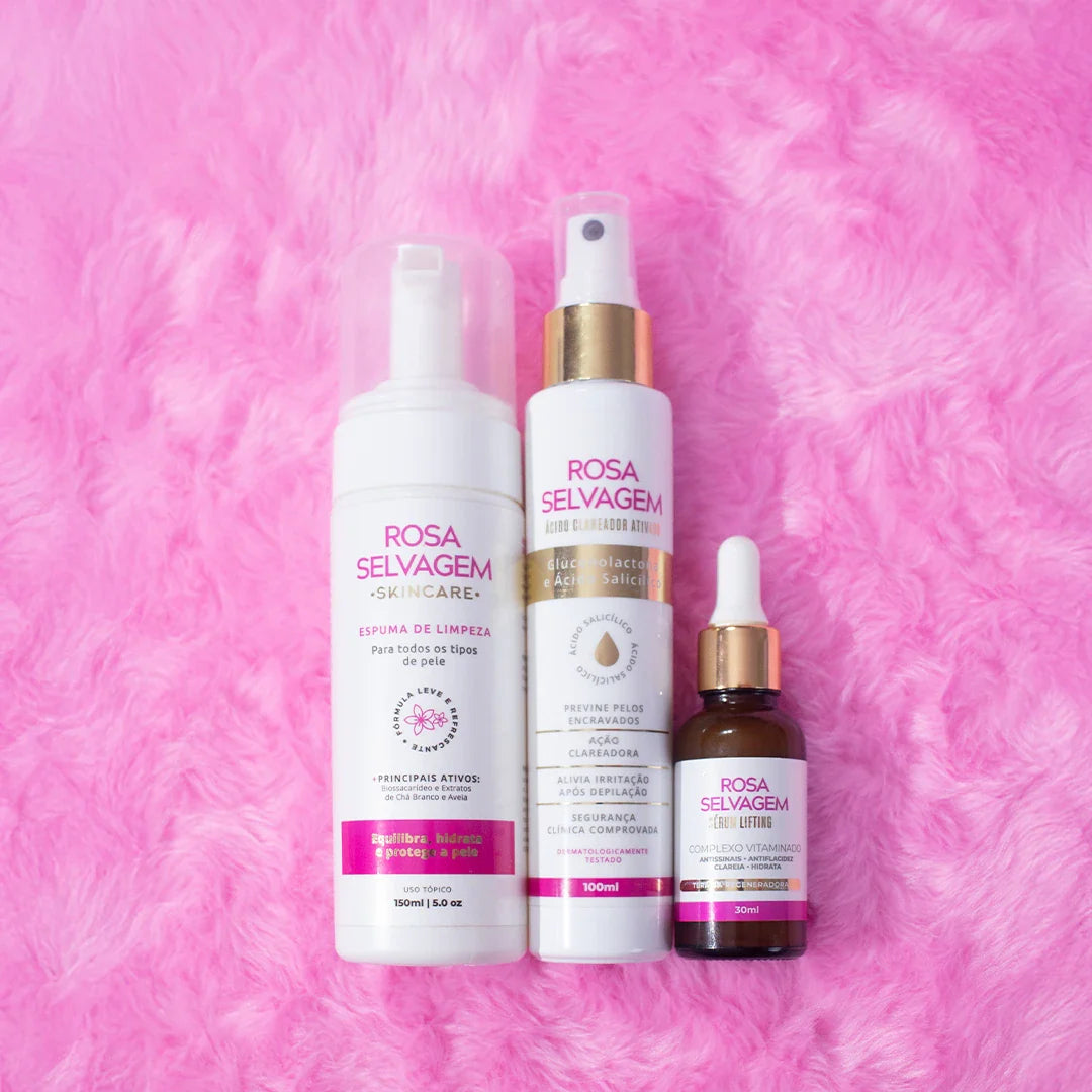 Kit Skincare Rosa Selvagem