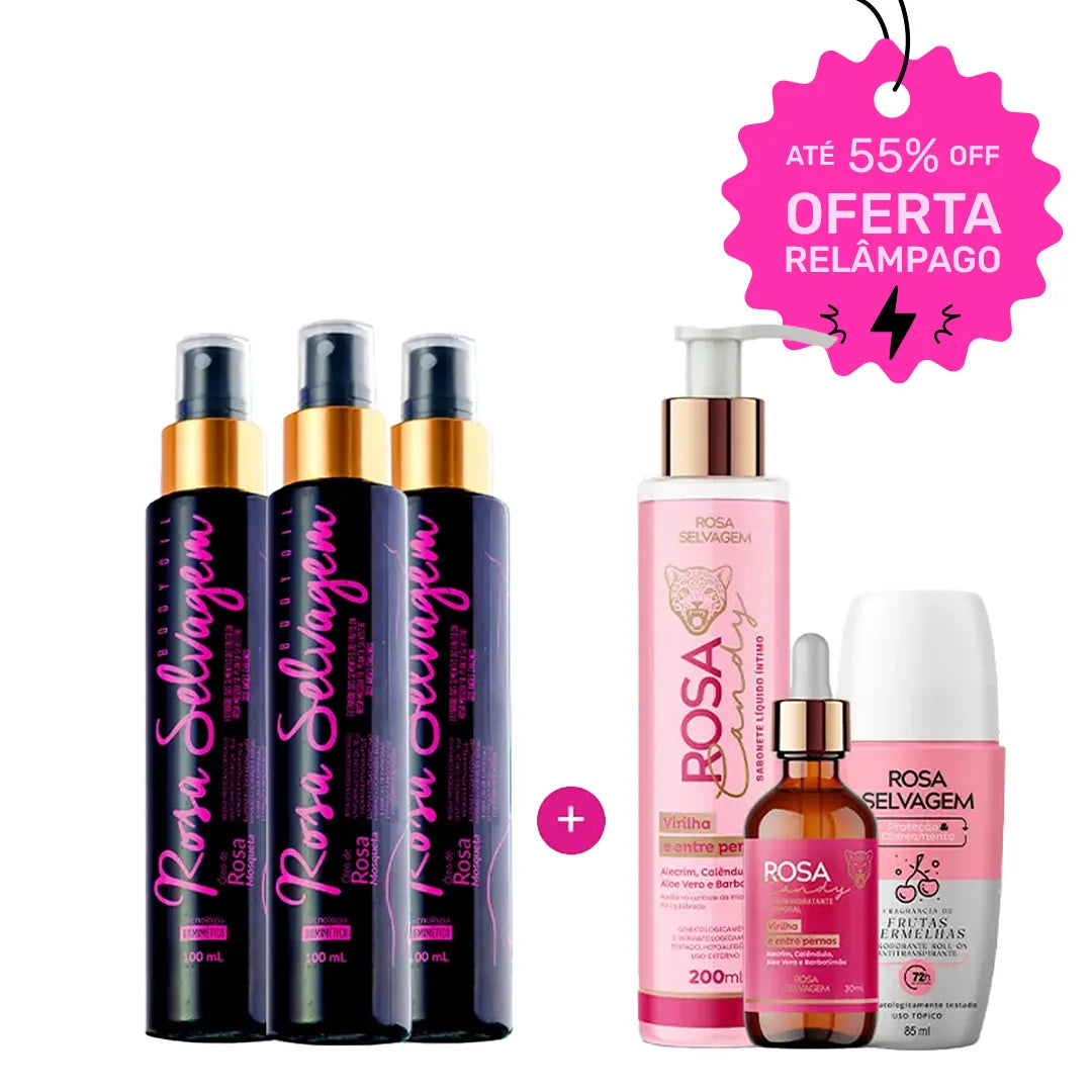 RELAMPAGO - Rosa Selvagem Mega Total